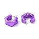 Polygon Acrylic Stud Earrings(EJEW-P251-03)-3