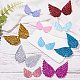Glittery Angel Wings Patches(DIY-PH0026-30)-8