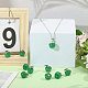 12pcs pendentifs &oelig;il de chat(G-CA0001-87)-5