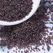 MIYUKI Round Rocailles Beads, Japanese Seed Beads, (RR4573) Magic Wine, 11/0, 2x1.3mm, Hole: 0.8mm, about 1111pcs/10g(X-SEED-G007-RR4573)