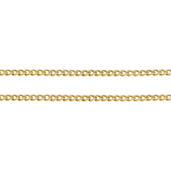 Brass Twisted Chains, Curb Chains, Unwelded, with Spool, Oval, Lead Free & Cadmium Free, Golden, 2.5x2x0.5mm