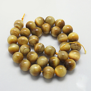 Natural Yellow Tiger Eye Beads Strands(X-G-G212-4mm-18)-2