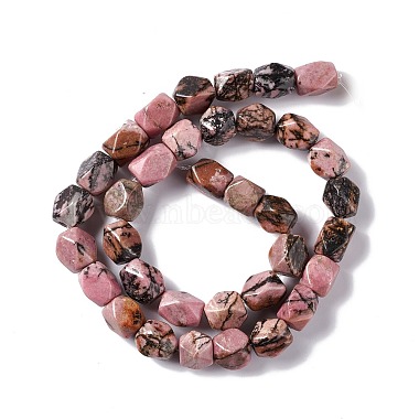 Natural Rhodonite Beads Strands(G-L235B-13)-3