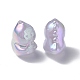 Placage uv perles acryliques irisées arc-en-ciel(PACR-M003-15D)-3