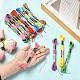 6Bundles Polyester Embroidery Floss(OCOR-YW0001-25B)-5