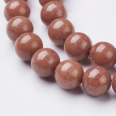 Natural Mashan Jade Round Beads Strands(G-D263-8mm-XS27)-2