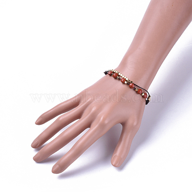 Cowhide Leather Cord Bracelets(BJEW-JB04494-04)-4