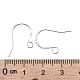 925 Sterling Silver Earring Hooks(STER-K167-068S)-3