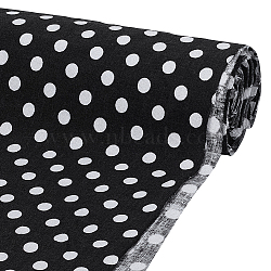 Cotton Fabric, Clothing Accessories, Polka Dot, 1000x1580~1600x0.2mm(DIY-WH0589-47B)