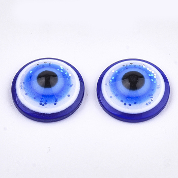 Craft Resin Doll Eyes, Stuffed Toy Eyes, Blue, 11.5~12x4mm