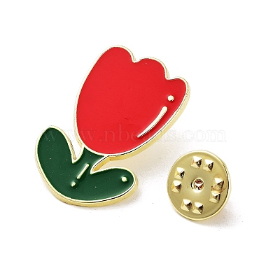 Golden Alloy Brooches(JEWB-C032-03C-G)-3