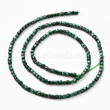 Natural Malachite Beads Strands(G-C009-B24)-3