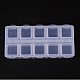 Cuboid Plastic Bead Containers(X-CON-N007-01)-1