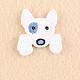 Puppy Computerized Embroidery Cloth Iron on/Sew on Patches(X-DIY-F030-16O)-1