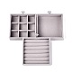 3-Tier PET Plastic Jewelry Storage Drawer Boxes(CON-N016-08B)-3