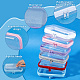 6Pcs 6 Colors Transparent PET Desktop Storage Zipper Boxes(ABAG-WA0001-44A)-4