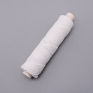 Cotton Wick, with Spool, Candle Making Accessories, White, 2x1mm, about 50m/roll(FIND-WH0053-40)