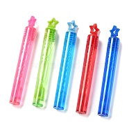 Star Mini Bubble Wands for Kids, Bubble Maker Toys, for Themed Birthday, Weddings, Halloween, Mixed Color, 104.5x14mm, Star: 13.5x14x4mm(AJEW-I057-01)