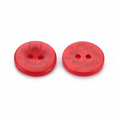 2-Hole Resin Buttons(BUTT-N018-015)-2