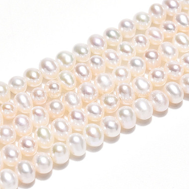 Natural Cultured Freshwater Pearl Beads Strands(PEAR-N016-03C)-2