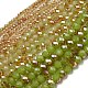 Electroplate Glass Faceted Rondelle Beads Strands(EGLA-D020-8x5mm-58)-2