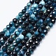 Natural Agate Beads Strands(G-E469-12O)-1
