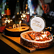 décoration de gâteau d'anniversaire en fer fingerinspire(AJEW-FG0001-34)-6