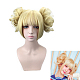 Short Blonde Lonita Cosplay Wigs(OHAR-I015-02)-1