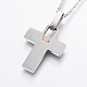 304 Stainless Steel Pendant Necklaces(NJEW-K107-12A)-2