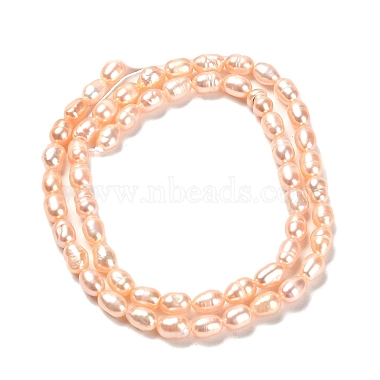 Natural Cultured Freshwater Pearl Beads Strands(PEAR-E016-163)-2