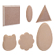 6Pcs 6 Styles MDF Wood Boards(DIY-OC0016-35)-1