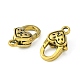 Tibetan Style Alloy Lobster Claw Clasps(TIBE-T002-27AG-NR)-2