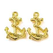 Alloy Pendants, Cadmium Free & Lead Free, Anchor, Golden, 17x12x4mm, Hole: 1.2mm, about 1250pcs/1000g(FIND-G065-10G)