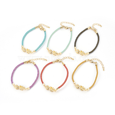 Mixed Color Brass Bracelets