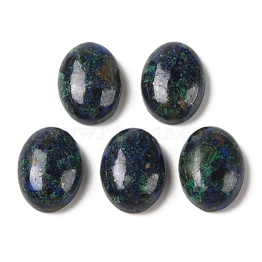 Oval Azurite Cabochons