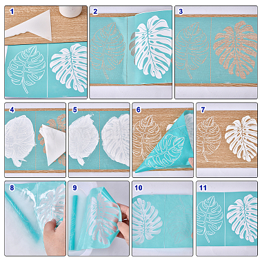 Self-Adhesive Silk Screen Printing Stencil(DIY-WH0173-050)-4