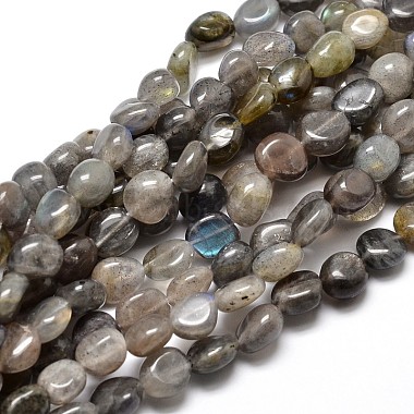 8mm Nuggets Labradorite Beads