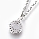 304 Stainless Steel Pendant Necklaces(NJEW-O108-15P)-2