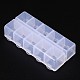 Cuboid Plastic Bead Containers(X-CON-N007-01)-4
