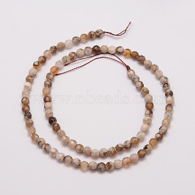 Natural Fire Crackle Agate Beads Strands(X-G-G882-4mm-B06-3)-2