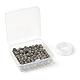 100pcs 8mm grade aa perles rondes en labradorite naturelle(DIY-LS0002-58)-7