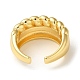 Rack Plating Brass Open Cuff Rings for Women(RJEW-M162-16G)-3