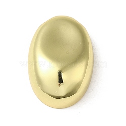 Brass Beads, Oval, Real 18K Gold Plated, 32x21.5x10mm, Hole: 4.5x2.8mm(KK-D098-02G)