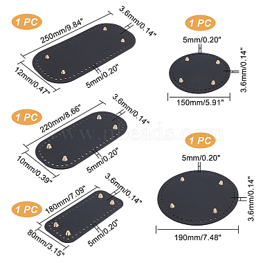 Pandahall Elite 5Stk. 5 Stil(DIY-PH0009-52)-6