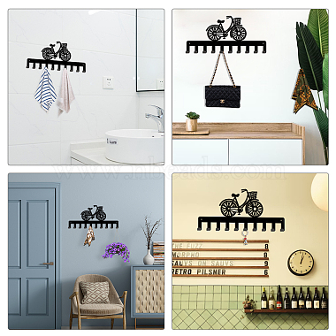 Iron Wall Mounted Hook Hangers(HJEW-WH0018-066)-6