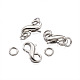 Brass Double Opening Lobster Claw Clasps(FIND-TA0001-46P)-3