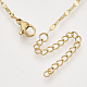 Brass Cable Chains Necklace Making(KK-T048-037G-NF)-2