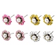 Brass Enamel Stud Earrings(KK-CBA8324-27P)-2