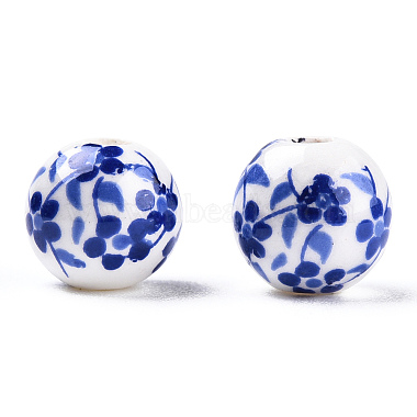 Handmade Porcelain Beads(PORC-E021-02B)-2