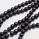Round Natural Tiger Iron Bead Strands(G-L419-88)-1